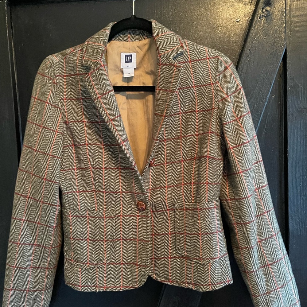Gap, size 4 dress jacket. Wool material.